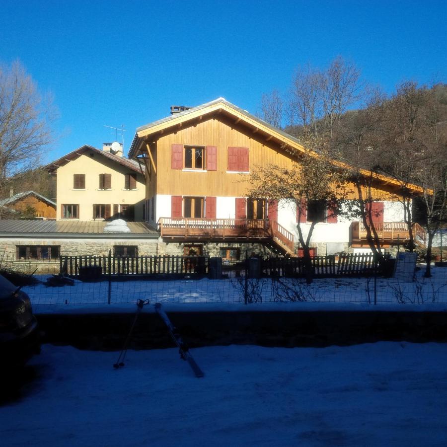 Appartement En Duplex Dans Un Chalet Typique Valloire Exterior foto